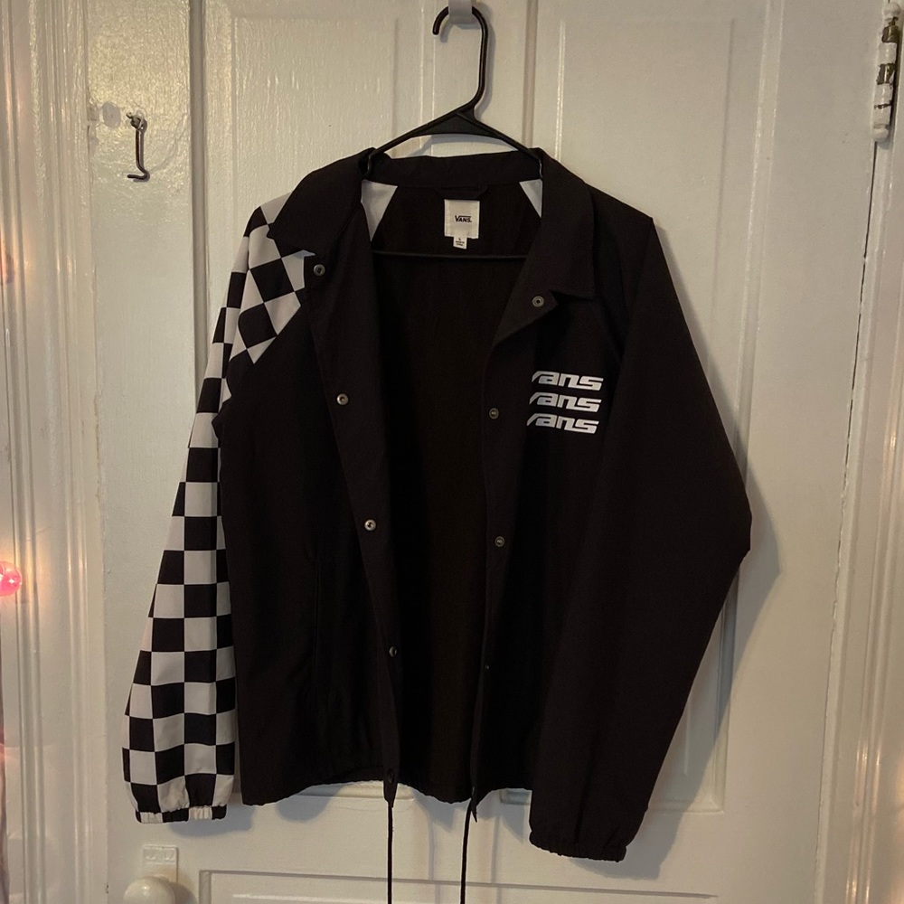 VANS Windbreaker Half&Half Checkers